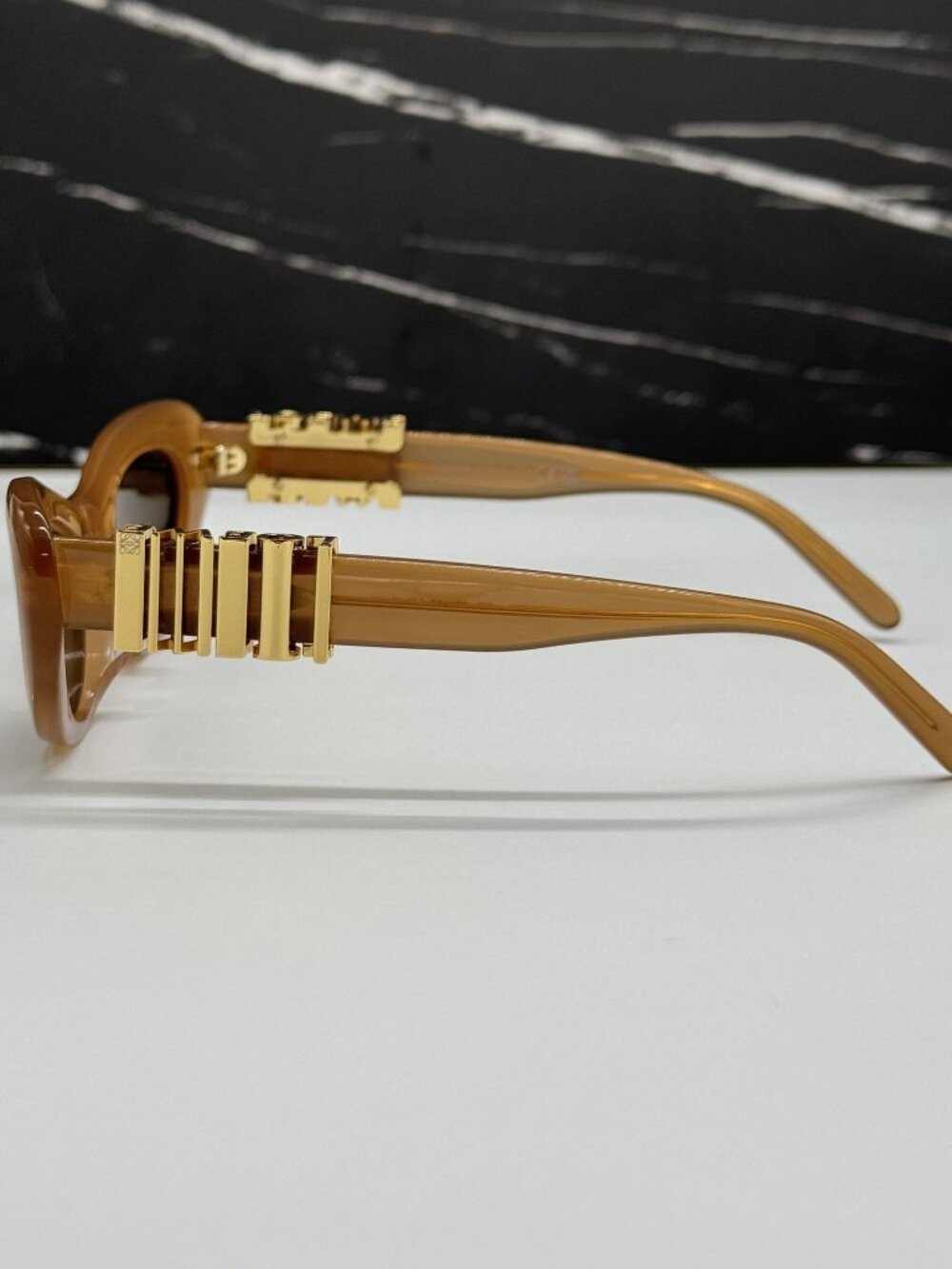 NEW LOEWE LW40156U 50E SUNGLASSES ORANGE WOMEN EYEWEAR LOEWE - Picture 9 of 12